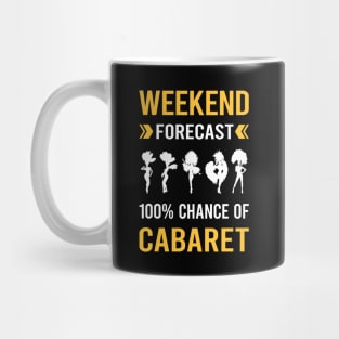 Weekend Forecast Cabaret Cabarets Mug